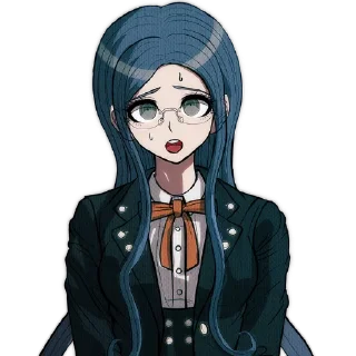 😰 emoji Danganronpa V3: Killing Harmony (3) @danganronpastickers Telegram sticker 7 of 85