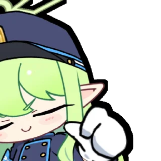 😁 emoji Hikari And Nozomi chibi ver. Telegram sticker 23 of 39