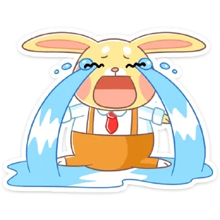 😭 emoji Пончик (@TgSticker) Telegram sticker 13 of 40