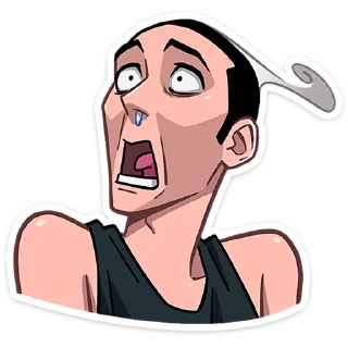 😳 emoji Каспер от @TgSticker Telegram sticker 18 of 49