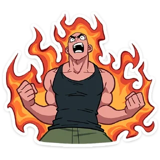 😡 emoji Каспер от @TgSticker Telegram sticker 15 of 49