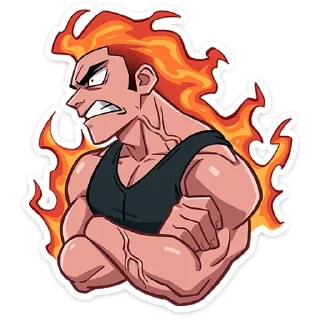 😡 emoji Каспер от @TgSticker Telegram sticker 22 of 49