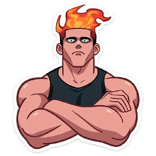 💪 emoji Каспер от @TgSticker Telegram sticker 6 of 49
