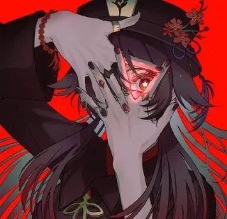 Sticker from Ху тао