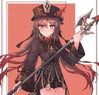 Sticker from Ху тао