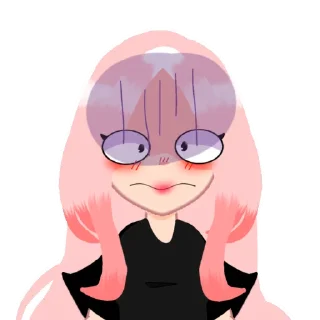😨 emoji Karakedio (by @kawaiia_karaka) Telegram sticker 10 of 25