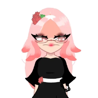 😘 emoji Karakedio (by @kawaiia_karaka) Telegram sticker 14 of 25
