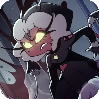 🖤 emoji БОЛЬШЕ ⇨ @CLOOBHUB МИЛЛИ MILLIE АДСКИЙ БОСС BOSS Telegram sticker 14 of 57