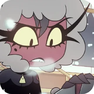 🖤 emoji БОЛЬШЕ ⇨ @CLOOBHUB МИЛЛИ MILLIE АДСКИЙ БОСС BOSS Telegram sticker 20 of 57