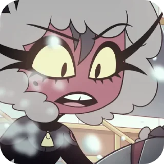 🖤 emoji БОЛЬШЕ ⇨ @CLOOBHUB МИЛЛИ MILLIE АДСКИЙ БОСС BOSS Telegram sticker 18 of 57