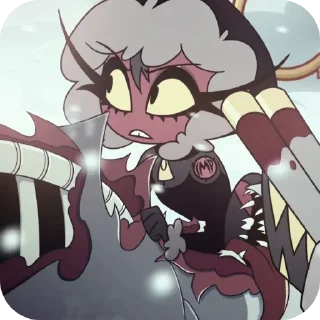 🖤 emoji БОЛЬШЕ ⇨ @CLOOBHUB МИЛЛИ MILLIE АДСКИЙ БОСС BOSS Telegram sticker 22 of 57