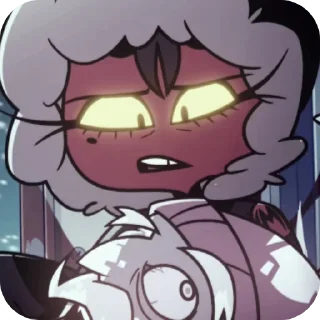 🖤 emoji БОЛЬШЕ ⇨ @CLOOBHUB МИЛЛИ MILLIE АДСКИЙ БОСС BOSS Telegram sticker 7 of 57