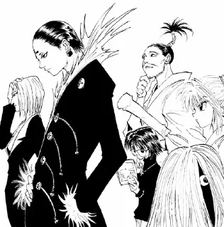 🕷 emoji phantom troupe 🕷 Telegram sticker 2 of 108