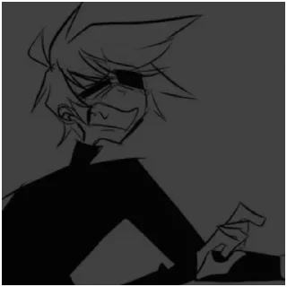 🖤 emoji М~м. Telegram sticker 7 of 10