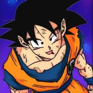 😭 emoji Son Goku by @SONGOKU_SOLO ➡️ @Ctikerubot Telegram sticker 12 of 101