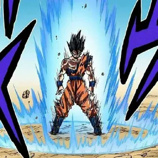 😘 emoji Son Goku by @SONGOKU_SOLO ➡️ @Ctikerubot Telegram sticker 1 of 101