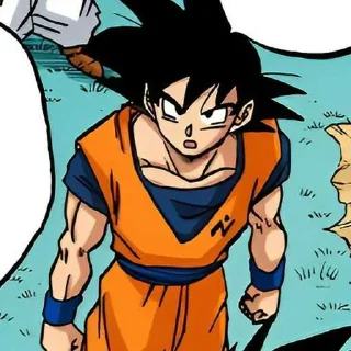 😏 emoji Son Goku by @SONGOKU_SOLO ➡️ @Ctikerubot Telegram sticker 10 of 101