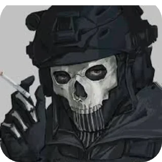 😐 emoji ghost Telegram sticker 8 of 18