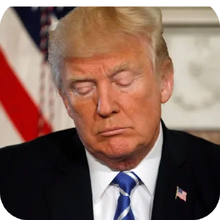 Sticker from Donald Trump
(Author  @VladimirPutinRussianFedera)