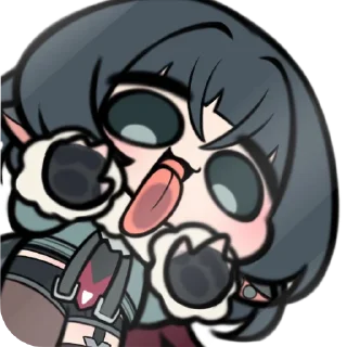 😛 emoji Крысотка @HoyoHorny Telegram sticker 14 of 120