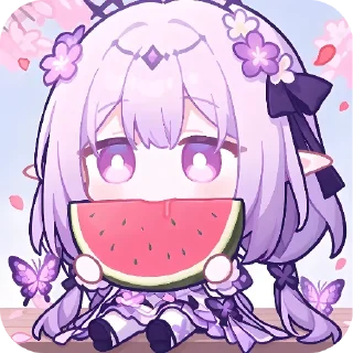 👄 emoji Касторка @HoyoHorny Telegram sticker 10 of 76