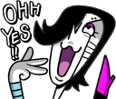 😏 emoji Undertale ENG :: @line_stickers Telegram sticker 24 of 40