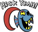 😏 emoji Undertale ENG :: @line_stickers Telegram sticker 20 of 40