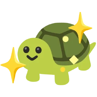 🌟 emoji черепашька Telegram sticker 8 of 55
