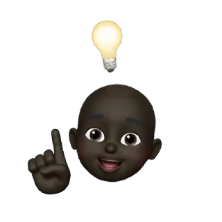 🤔 emoji Негры Telegram sticker 10 of 14