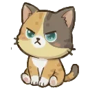 😡 emoji Котенок БоБ @CreateEmojiiBot Telegram sticker 18 of 40