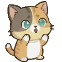 😱 emoji Котенок БоБ @CreateEmojiiBot Telegram sticker 22 of 40