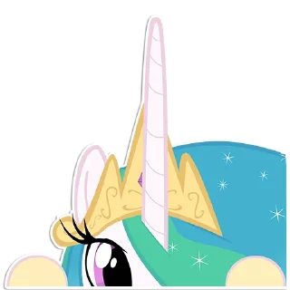 👀 emoji I see you... [Ponies] Telegram sticker 13 of 35
