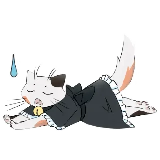 🐈 emoji 4:30 от @romakyra Telegram sticker 22 of 52