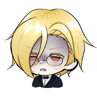 Sticker from yuukoku no moriarty stickers
