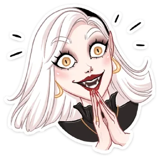 😄 emoji Ванда @nyasticks Telegram sticker 19 of 49