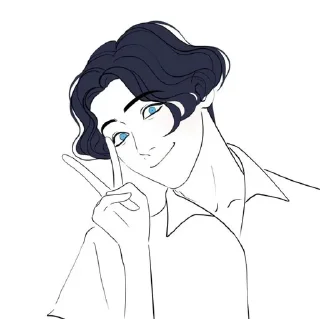 ✌️ emoji Мы любим Клима Telegram sticker 7 of 50