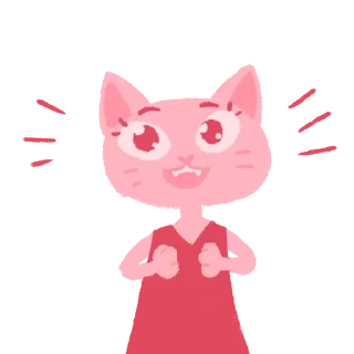 Sticker from Котики (art by @artstriks) @stickerssave