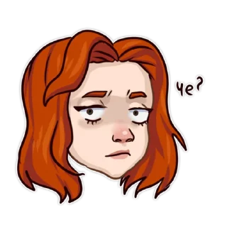😕 emoji Обычная школьница (@stickerssave) Telegram sticker 10 of 11