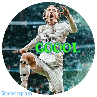 🥳 emoji Real madrid Telegram sticker 9 of 24
