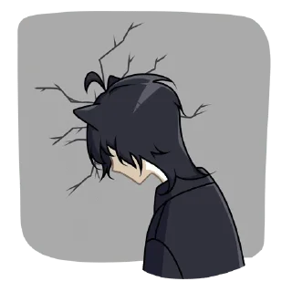 😫 emoji Рен @nyasticks Telegram sticker 21 of 49