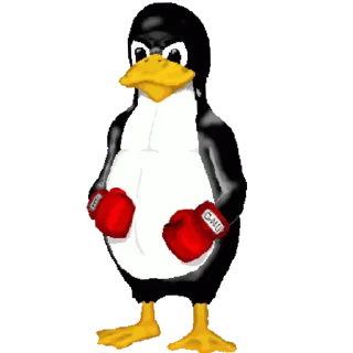 Sticker from Linux