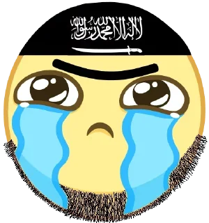 ❤️ emoji мусульманский смайл @stickerytg Telegram sticker 10 of 15