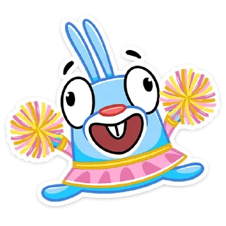 🥳 emoji Я Заяц Telegram sticker 5 of 48
