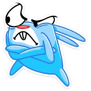 🙄 emoji Я Заяц Telegram sticker 22 of 48
