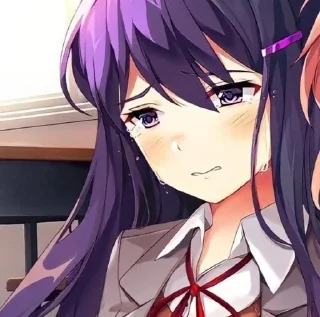 🌟 emoji dokidokiliteratureclub — @nightlightoO3 Telegram sticker 10 of 55