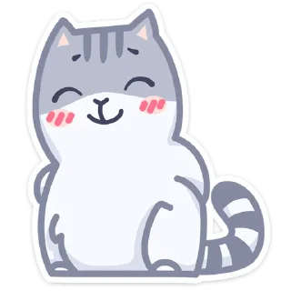 ☺️ emoji Серый Персик (@TgSticker) Telegram sticker 14 of 49