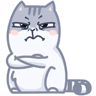 😡 emoji Серый персик Telegram sticker 14 of 49