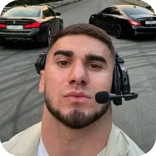💇 emoji АСХАБ ТАМАЕВ РАКЕТКА 🚀🚀🚀🚀 ➡️ @Ctikerubot Telegram sticker 20 of 37