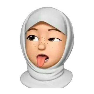 🧕 emoji Muslima </@ZEHNLIBOT> Telegram sticker 19 of 55