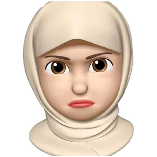 🧕 emoji Muslima </@ZEHNLIBOT> Telegram sticker 24 of 55